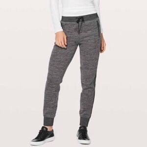 Lululemon Athletica Get Going Joggers Heathered Core Dark Grey size 10